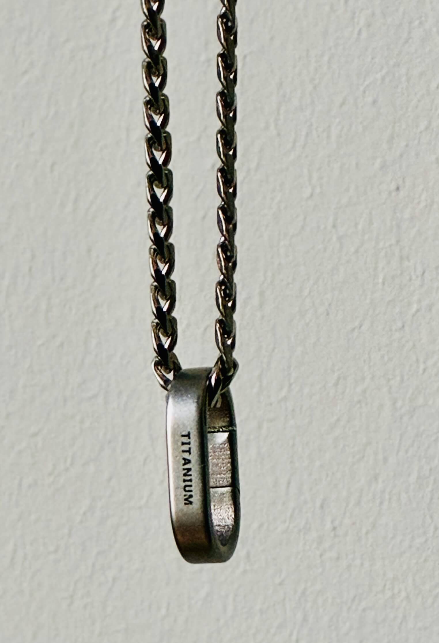 Pure Titanium Chain Lanyard