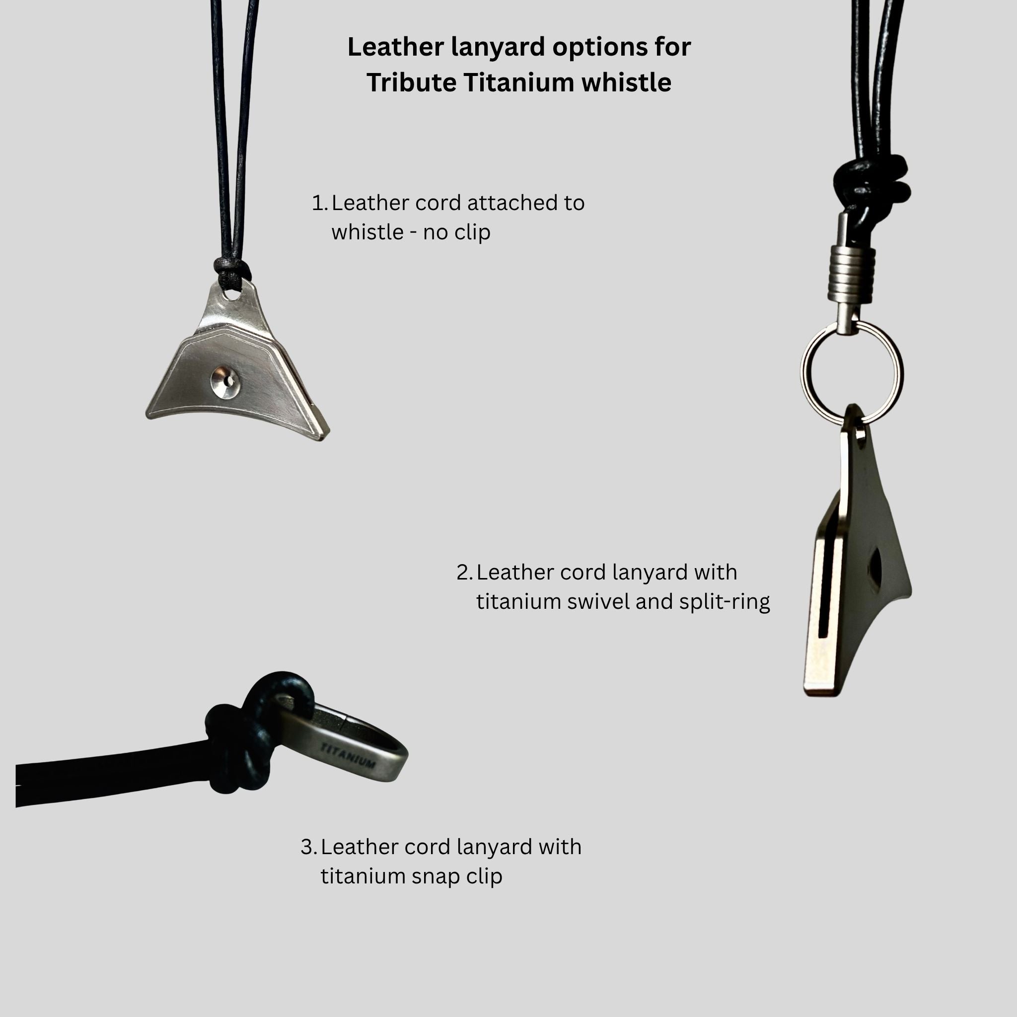 NEW: Logan TRIBUTE Titanium sheepdog whistle