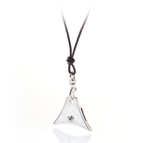 Engraved Sterling Silver Sheepdog Training Whistle