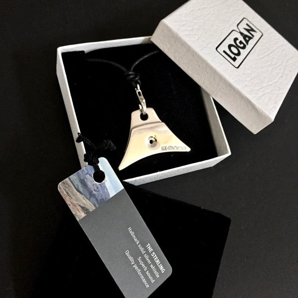 Logan 925 Sterling Solid Silver Collie Sheepdog Whistle