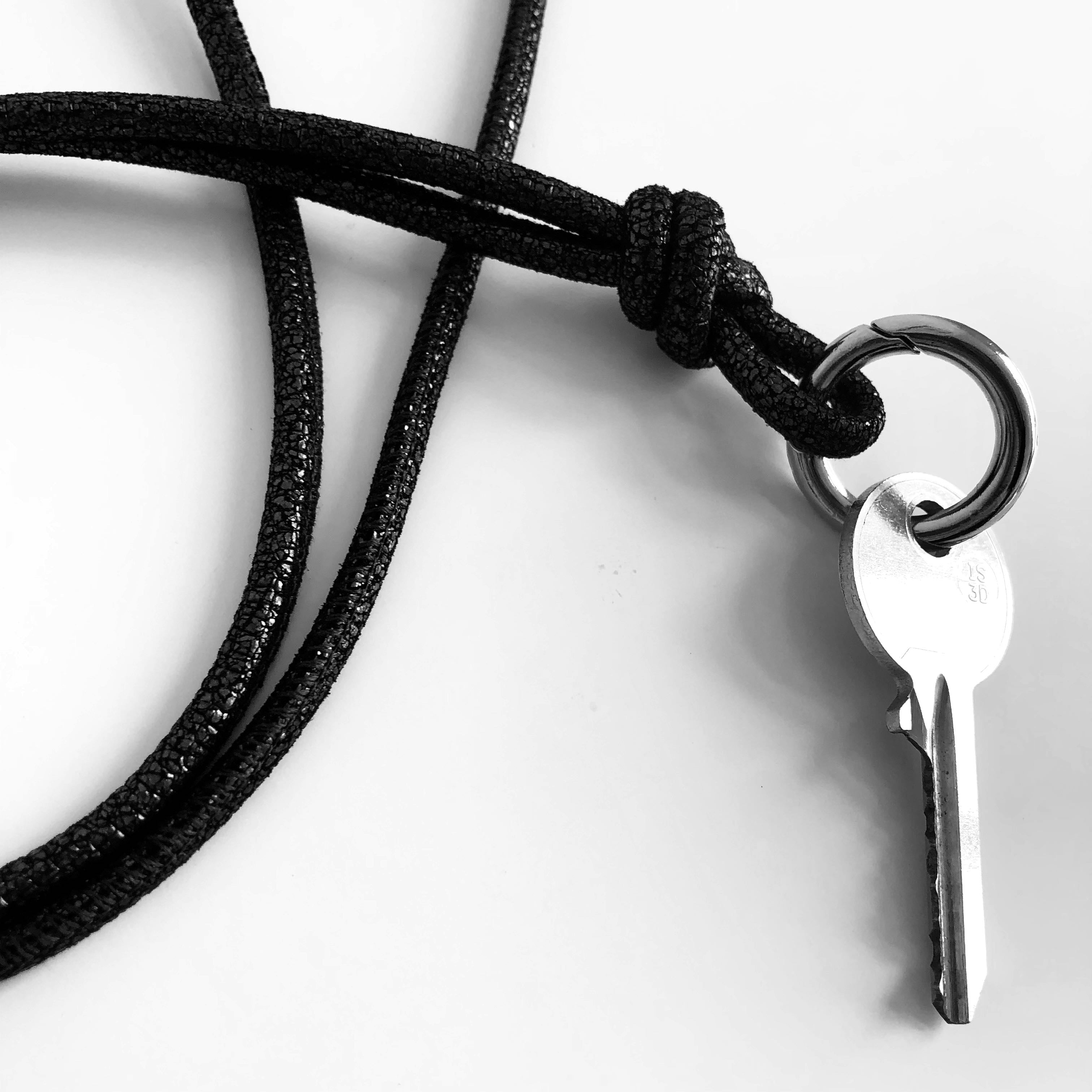 Soft European Lamb Nappa Leather Lanyard