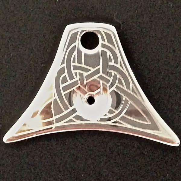 Engraved Sterling Silver Sheepdog Training Whistle