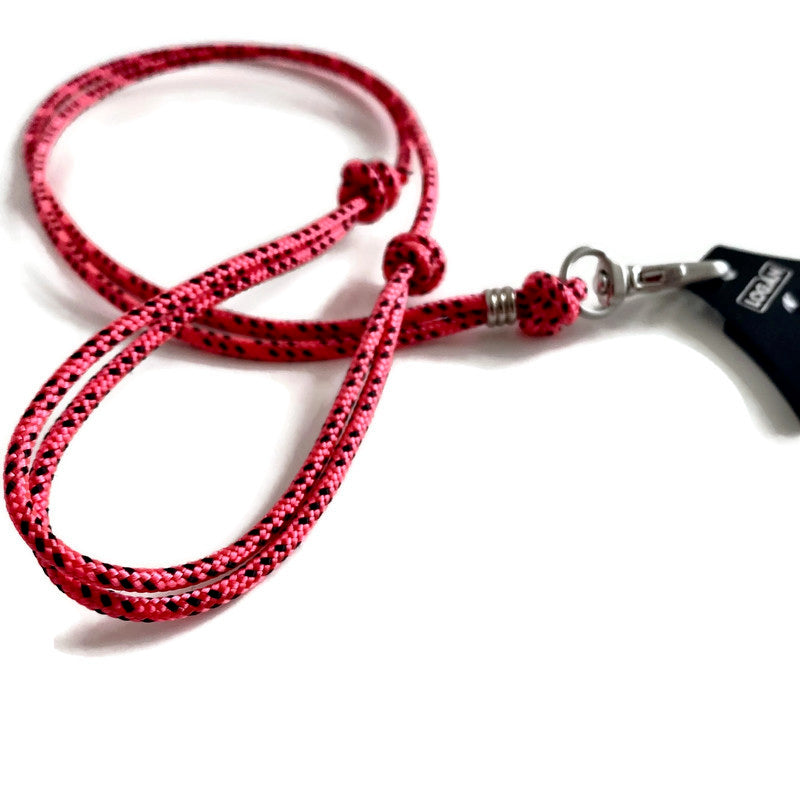 Adjustable Pink Sailing Rope Lanyard