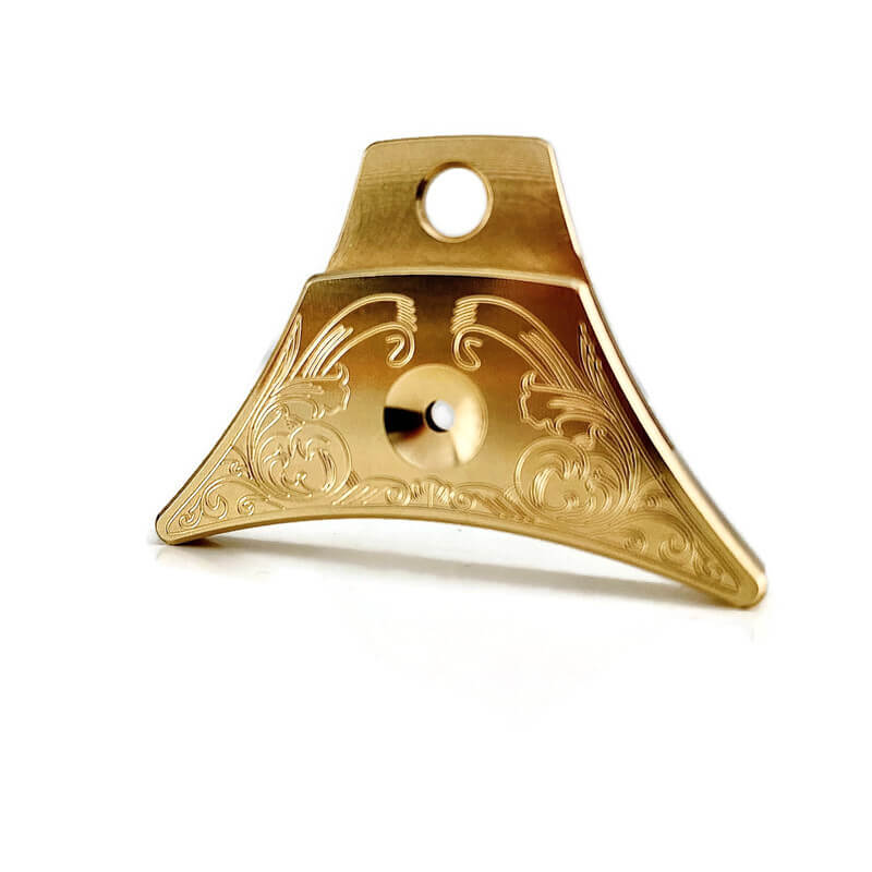 Engraved Logan Supreme Brass Dog Whistle