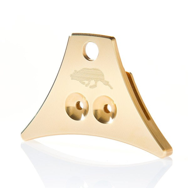 Logan Turbo brass whistle working dog etched design