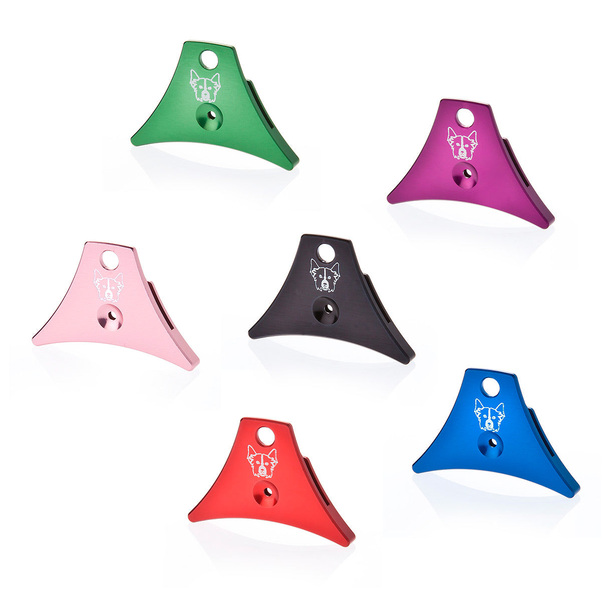 Decorated Logan A1 Aluminium Whistle