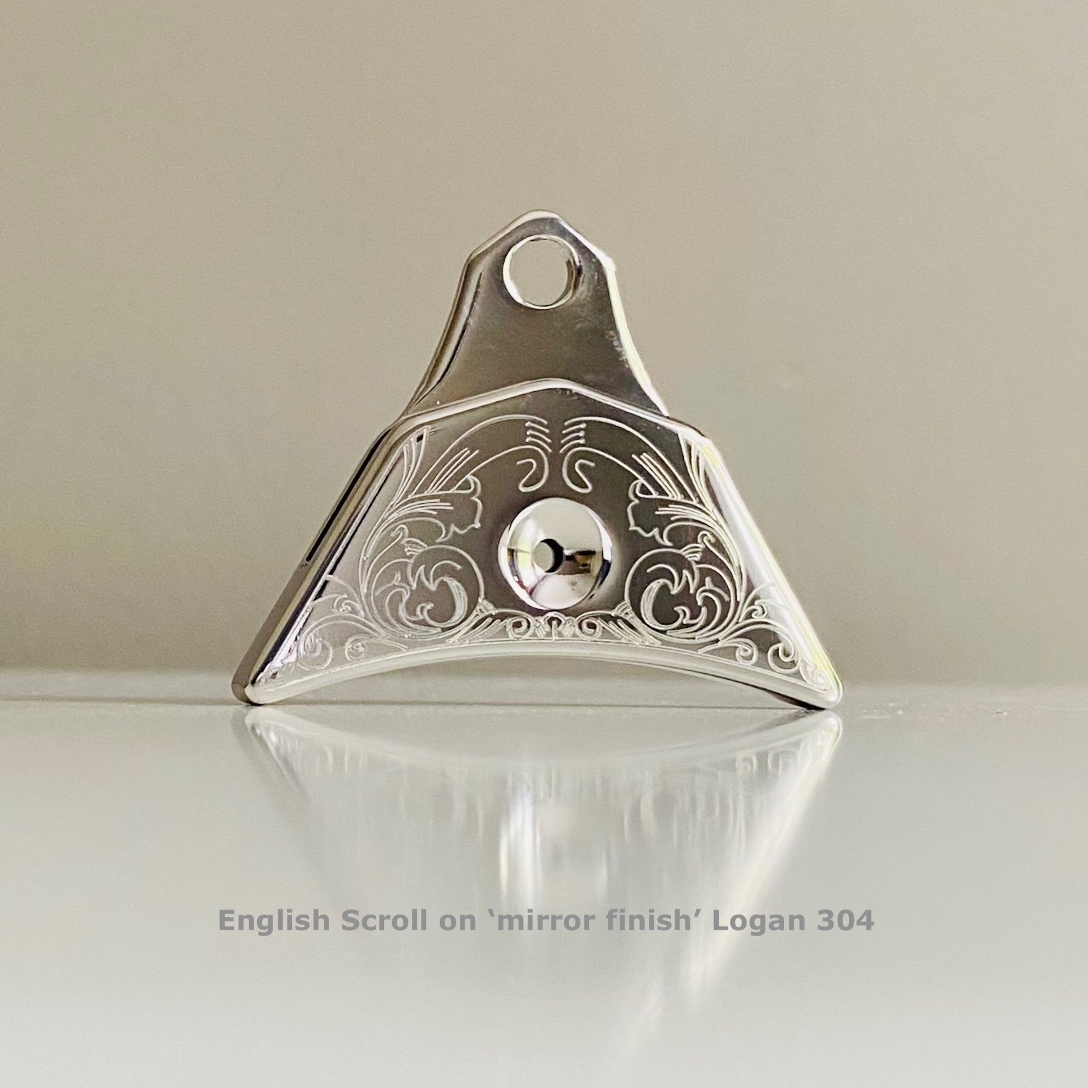 Decorated Logan Whistle 304 Stainless Steel