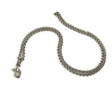 stainless steel chain lanyard and swivel clip
