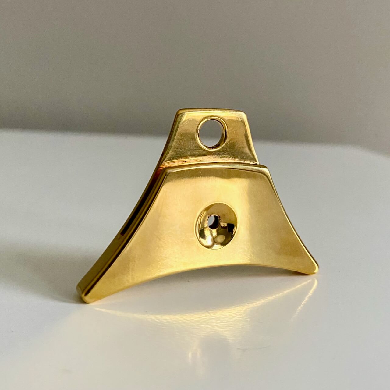 Logan Supreme brass whistle mirror polish finish 