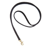 Soft Slimline Italian Leather Long Lanyard