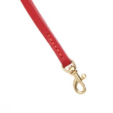 Soft Slimline Italian Leather Long Lanyard