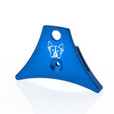 Engraved Logan A1 Aluminium Sheepdog Whistle in blue