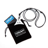 Logan A1 Turbo metal sheepdog whistle lanyard and pouch