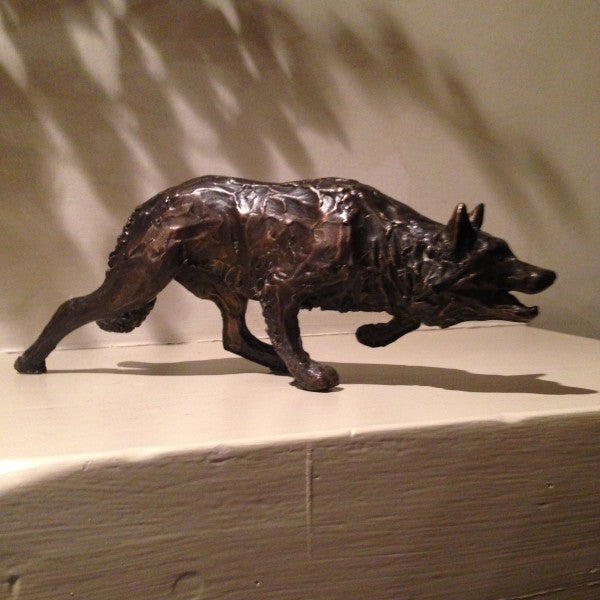Perfect Pace Bronze Border Collie Sculpture