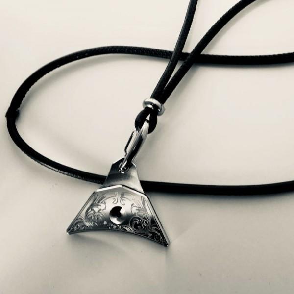 304 Stainless Steel Sheepdog Whistle Necklace