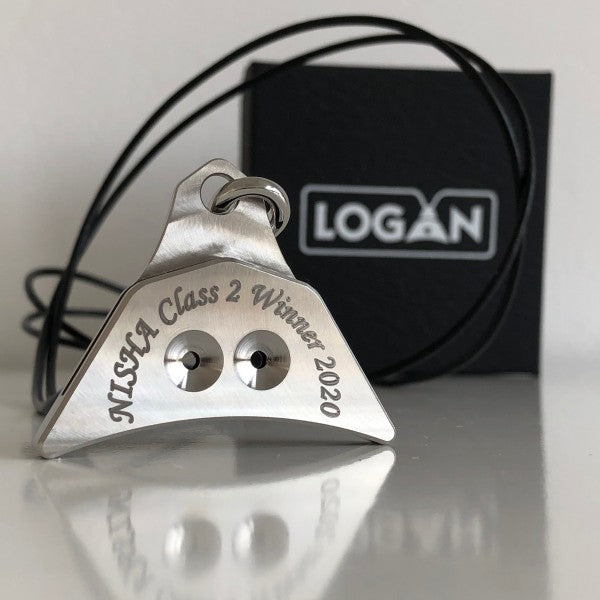 Engraved Logan 304 Turbo award whistle 