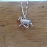 Sterling Silver Sheep Charm Necklace