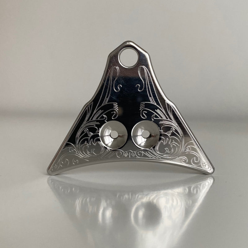 Engraved Logan 304 Turbo Stainless Steel Whistle