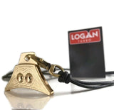 Engraved Logan Turbo Brass Sheepdog Whistle