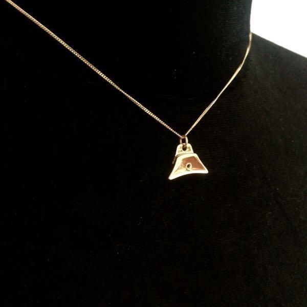 gold sheepdog whistle charm
