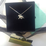 Sterling Silver Sheep Charm Necklace