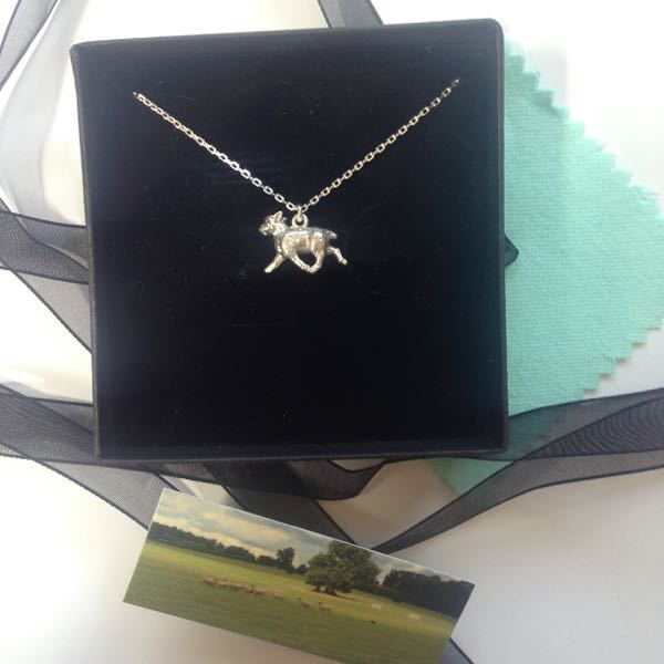 Sterling Silver Sheep Charm Necklace