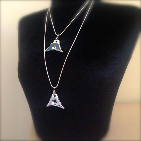 Engraved Sterling Silver Sheepdog Training Whistle Lanyard