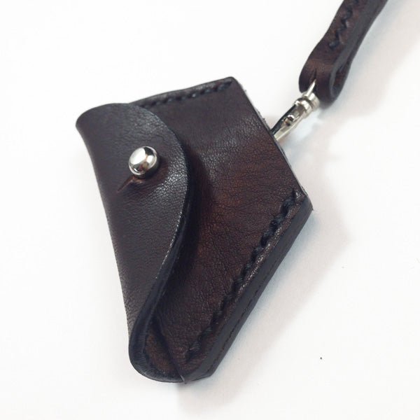 Italian Leather Sheepdog Whistle Case
